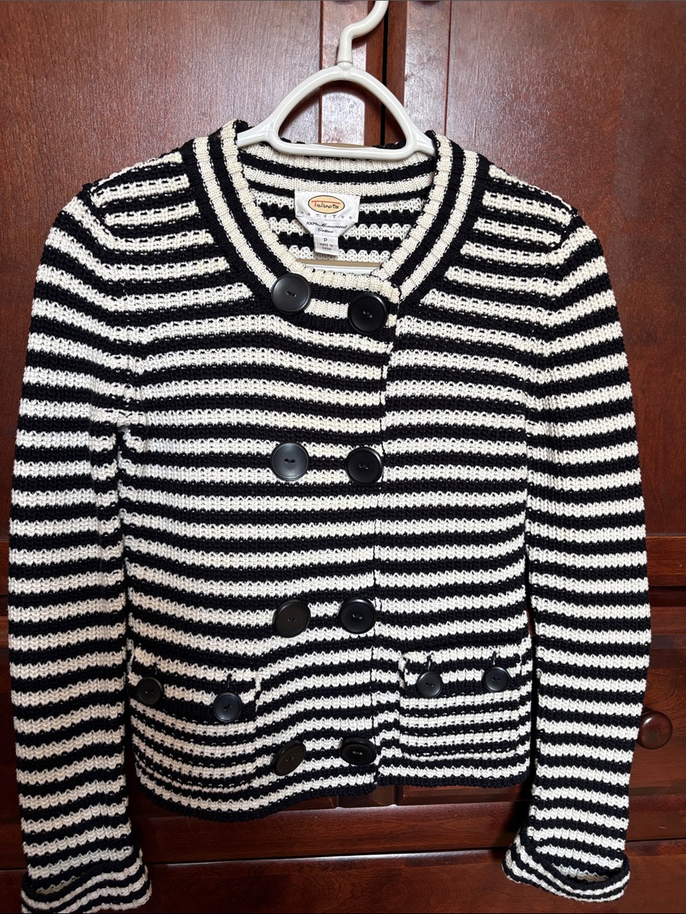 3 cardigans size small petite cotton and wool